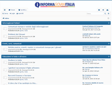 Tablet Screenshot of forum.informagiovani-italia.com